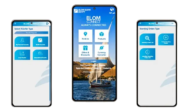 blom connect banking app