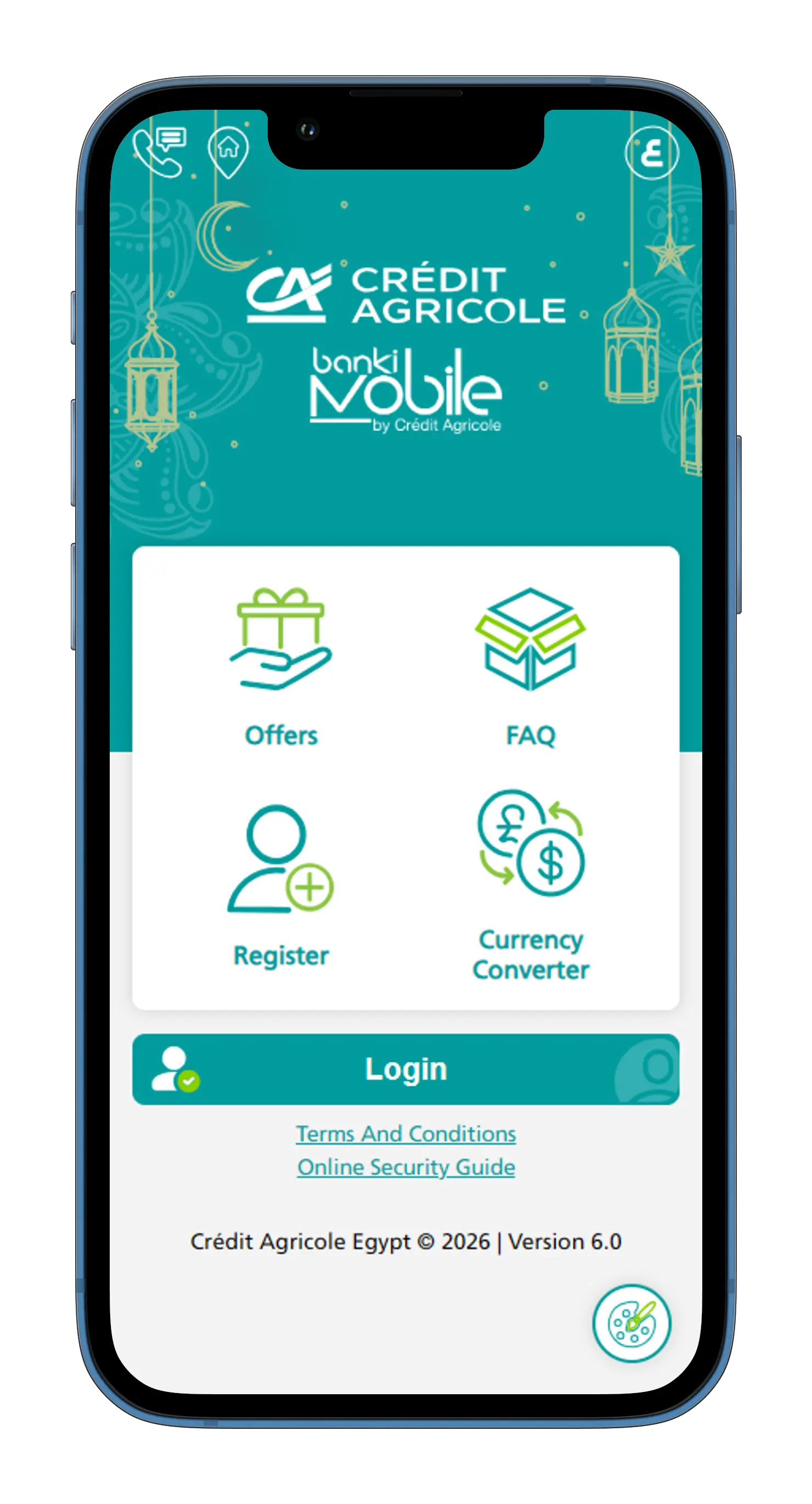 credit agricole digital banking app