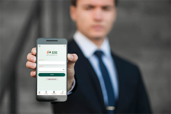 EBE mobile banking solution