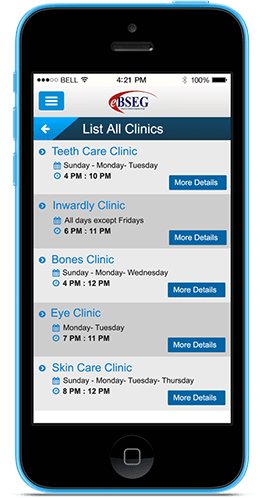 clinics list
